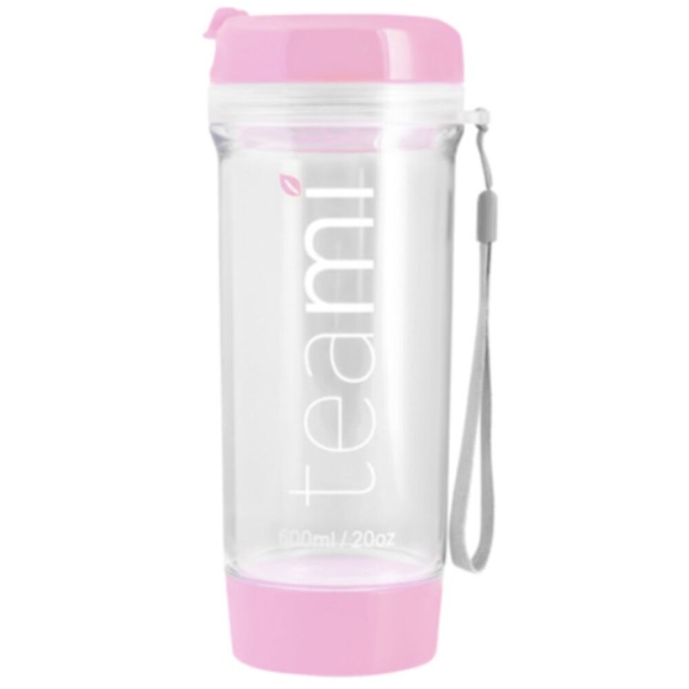 Teami Blends On-the-Go Tumbler - Baby Pink New in Box